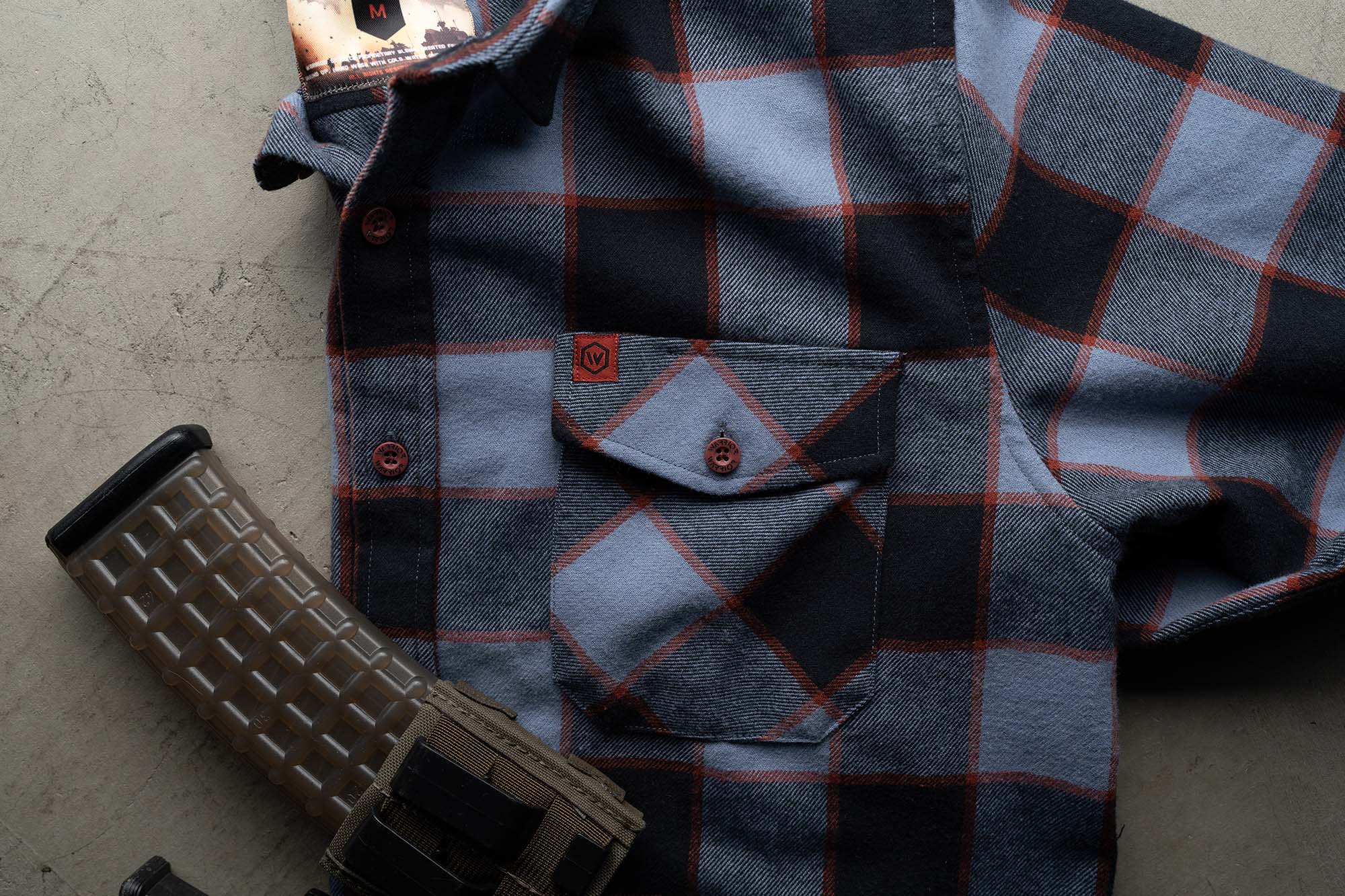 Operation Desert Fox Plaid Flannel