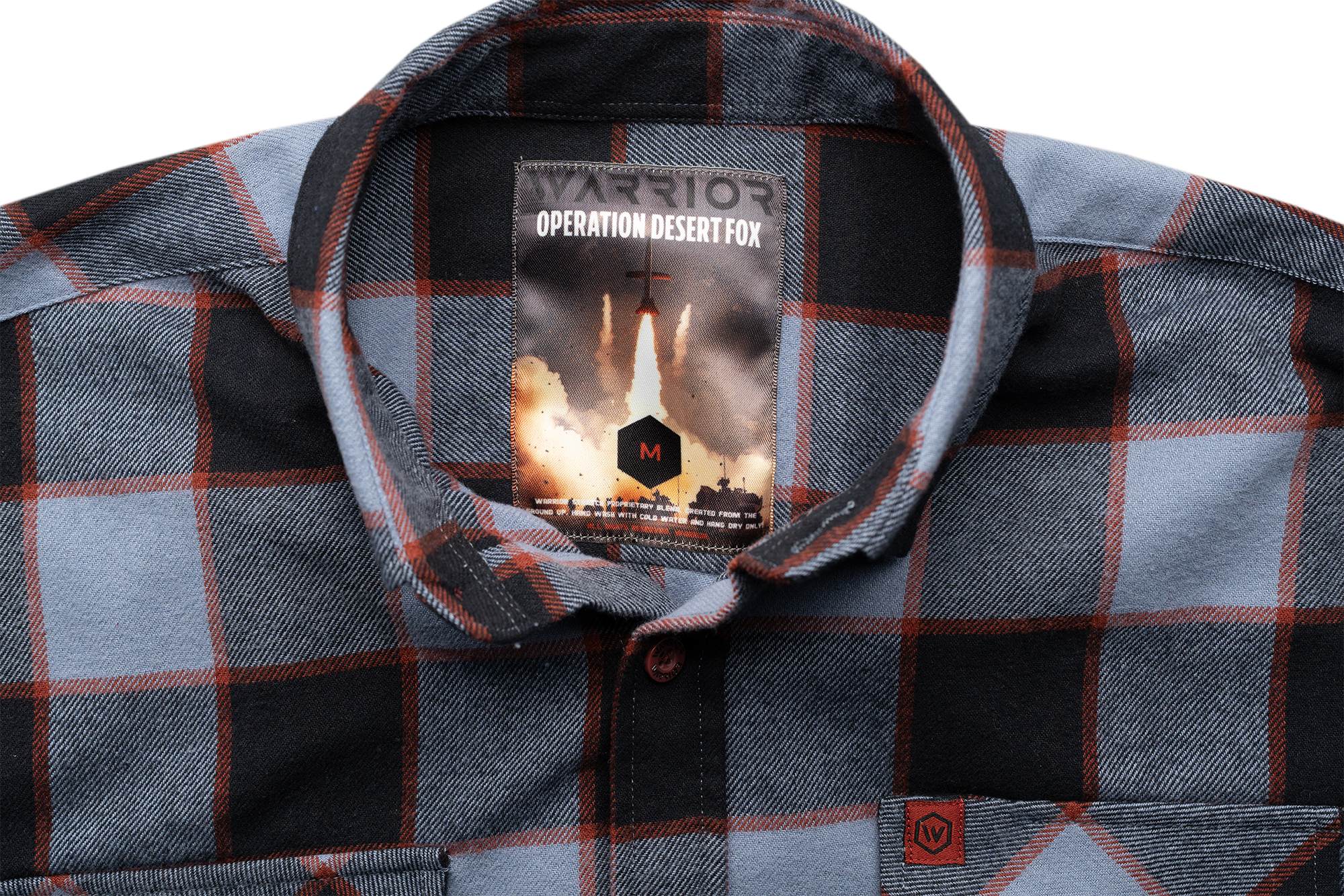 Operation Desert Fox Plaid Flannel