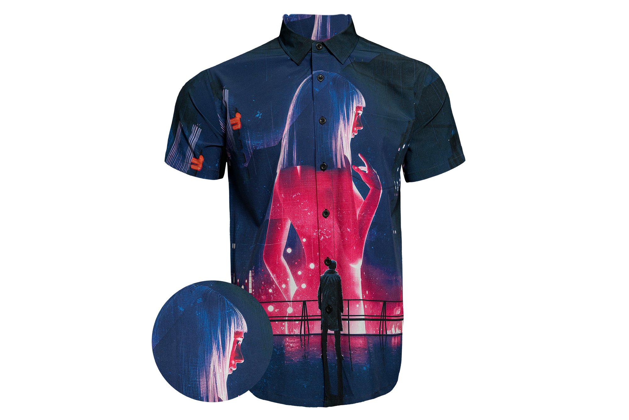 Blade Runner Button Down