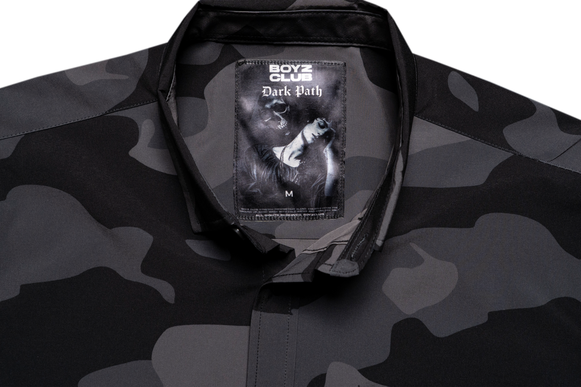 Dark Path Button Down