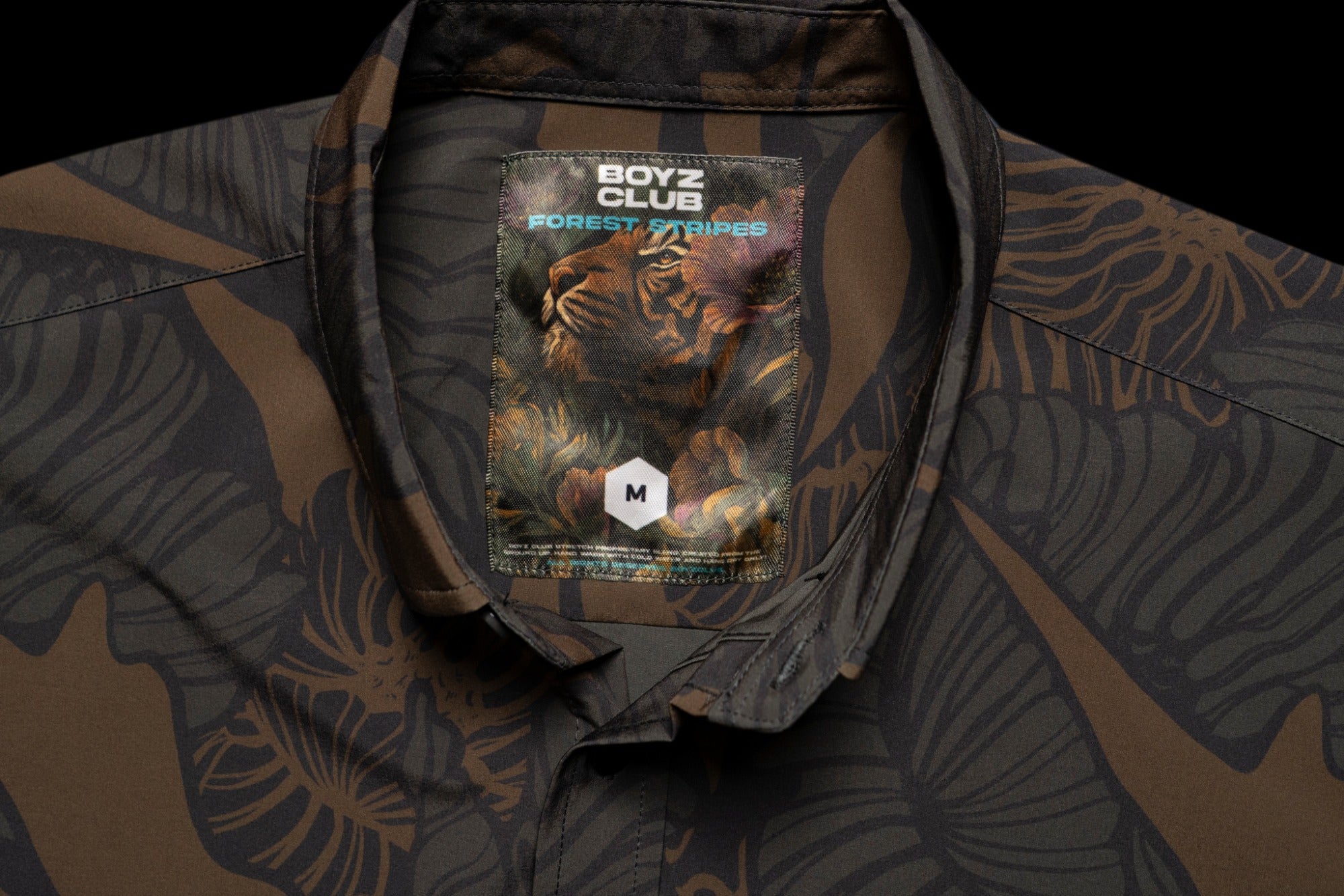 Forest Stripes Button Down